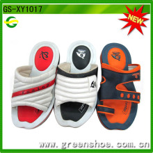 2015 nuevo diseño plano sandalias y durmientes (GS-XY1017)